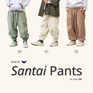 Seongbuk-dong: made in korea Santai Pant